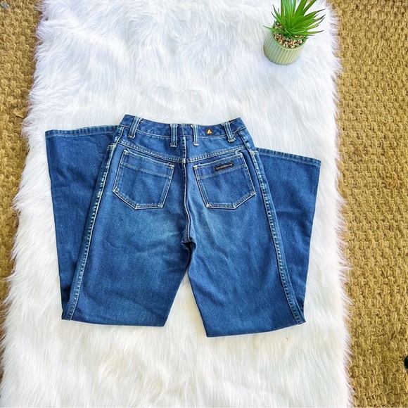 Vintage 👖 Wide Leg Denim 90’s High Waist Liz Claiborne Blue Jeans - Picture 5 of 9